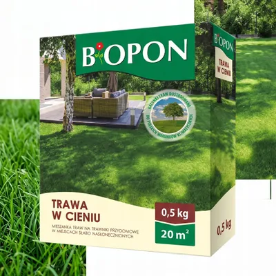 Produktbild von BOPON – Rasen für schattige, sonnenarme Standorte 20 m² – 0,5 kg