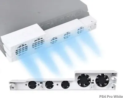 Produktbild von Kühlventilator – Turbokühler – PS4 Pro – 5 Lüfter – Automatisch und Manuell – Schwarz-Weiß