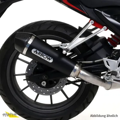 Obrázok produktu pre Výfuk ARROW DARK X-KONE pre Kawasaki Z900 2017-2020, nerezová oceľ, čierny
