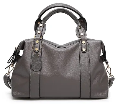 Imagen del producto de Elegante bolso de mano para mujer, fabricado en cuero sintético resistente al agua