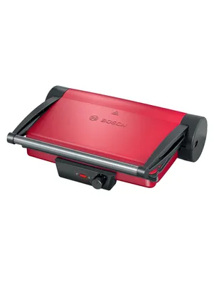 Produktbild von Bosch TCG4104 Kontaktgrill Tischgrill rot/anthrazit 2.000W