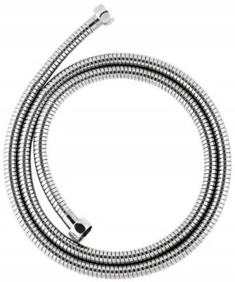 Produktbild von Invena Duschschlauch verchromt, 150 cm, flexibel