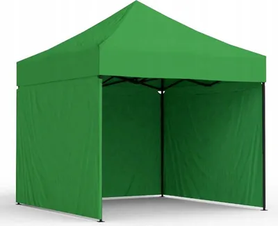 Produktbild von Ekspand | Faltpavillon 3x3m - Grün - Wetterfest - Ideal für Gartenpartys - Schneller Auf- und Abbau