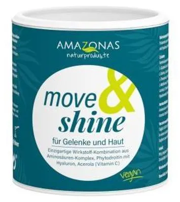 Image de Move+Shine reconstituant au collagène pour les articulations et la peau 96 g