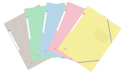 Produktbild von Oxford - Top File+ Elasto-Ordner, für ft A4, sortierte Pastellfarben