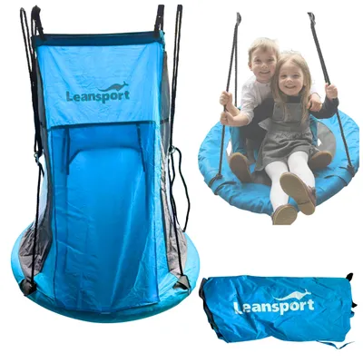 Productafbeelding van Schommeltent Ooievaarsnest Blauw 90-100cm