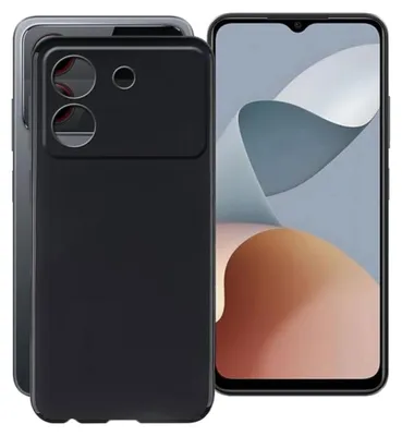 Immagine prodotto di Per ZTE Blade A54 Silicone protettivo nero telefono cellulare Custodia Cover Case TPU sottile