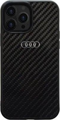 Zdjęcie produktu dla Audi Carbon Fiber iPhone 14 Pro Max 6.7czarny/black hardcase AU-TPUPCIP14PM-R8/D2-BK