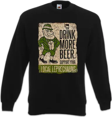 Produktbild von Urban Backwoods Drink More Ganshers Fun, Sweatshirt, Farbe: Schwarz, Größe: 4XL