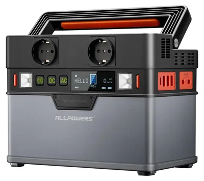 Obrázek produktu pro Přenosná elektrárna 300W – Kompaktní záložní zdroj s čistou sinusovou vlnou