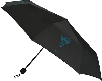 Produktbild von Faltbarer Regenschirm BlackFit8 California Blau Schwarz Ø 98 cm