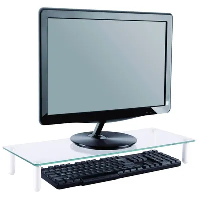 Obrázek produktu pro Neomounts NSMONITOR10, 25 kg, Nastavení výšky, Průhledná