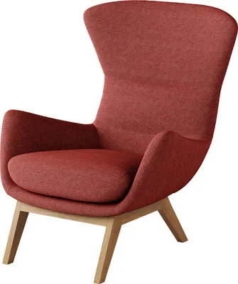 Produktbild von home24 Sessel mit Holzfüßen