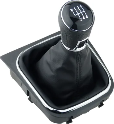Immagine prodotto di Pomello cambio 6 marce VW EOS Jetta Golf 5 + 6 Scirocco con telaio CHROM