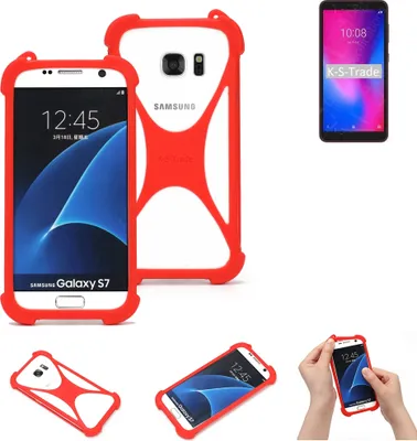 Produktbild von K-S-Trade Handy-Hülle kompatibel mit ZTE Blade A3 2020 Schutz-Hülle Bumper Silikon Schutz Hülle Cover Case Silikoncase Silikonbumper TPU Softcase