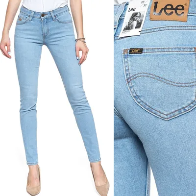 Immagine prodotto di LEE, Jeans da donna, Skinny fit, SCARLETT, W27 L33, Blau, Jeans, baggyjeans, buggy