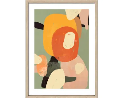 Produktbild von Gerahmtes Bild Colored Surfaces III 53x73 cm