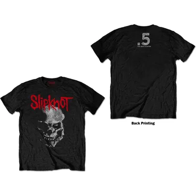 Produktbild von Slipknot Gray Chapter Skull Black XL T-Shirt