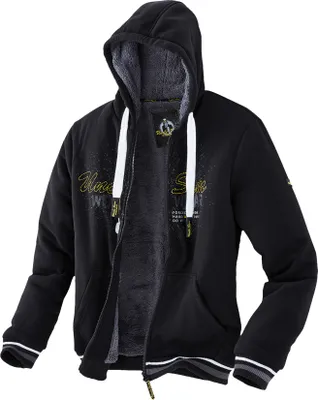 Obrázok produktu pre UncleSam Sweatjacke anthrazit/schwarz Gr. 3XL