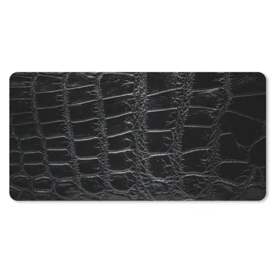 Produktbild von MuchoWow® Schreibtischunterlage Tiermuster - Krokodile - Leder 80x40 cm - XXL Mauspad - Gaming Mauspad