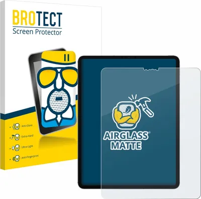 Produktbild von BROTECT Entspiegelungs Schutzglas für Apple iPad Pro 12.9" 2021 (5. Gen.) Schutzfolie Panzer Folie Glas Display Schutz matt