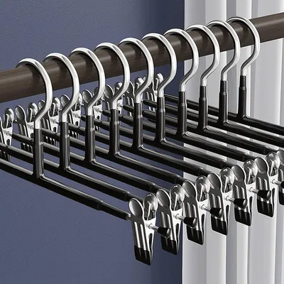Produktbild von Famanu Hosenhänger Set 20 Stück - 30 cm, mit verstellbaren Clips, platzsparend