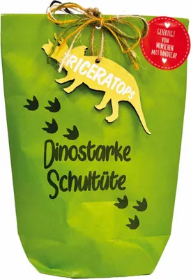 Produktbild von Stolzes Schulkind Dino-Spaß Schultüte Wundertüte