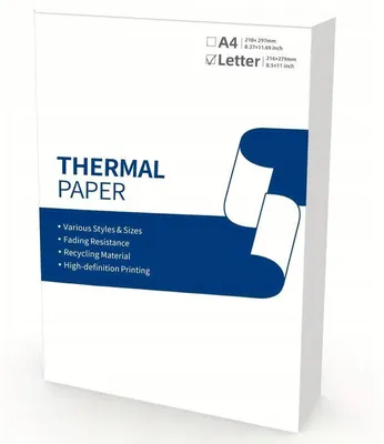 Produktbild von Aimo Thermopapier A4 für Brother Pocketjet 100 Blatt