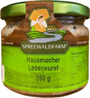 Produktbild von Original Spreewälder Hausmacher Leberwurst (250 g)