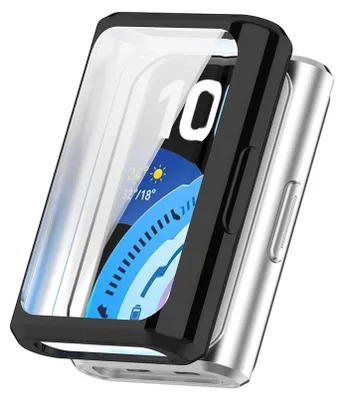 Produktbild von Smartwatch TPU Hülle für Huawei Band 11 Full Cover Displayschutz Case Schwarz