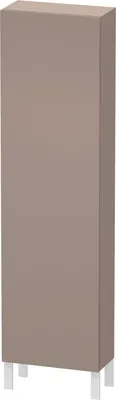 Produktbild von Hochschrank L-CUBE 500x243x1760mm Ans links basalt matt Anschlag links basalt matt