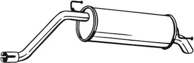 Produktbild von Bosal Endschalldämpfer  148-109