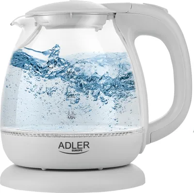 Produktbild von Adler Ad 1283 Wasserkocher 1l Durchsichtig Durchsichtig One Size