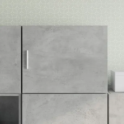 Produktbild von vidaXL Wandschrank Betongrau 50x42,5x40 cm Holzwerkstoff