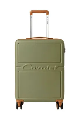 Produktbild von Grüne Koffer 55 cm, Handgepäck Hartschalenkoffer Trolley Cavalet - Bowatex