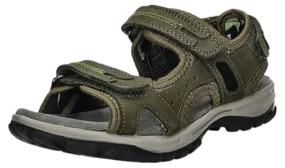 Produktbild von BOXX Kids Kinder-Jungen-Sandalette Military-Oliv-Grün-Grau, Farbe:grün, EU Größe:34