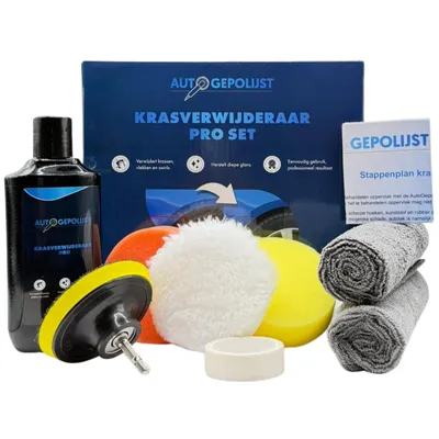 Productafbeelding van AutoGepolijst Krasverwijderaar Pro Set - 10-delig - Scratch Remover voor Autolak