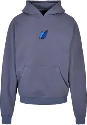 Produktbild von Urban Classics Herren-Kapuzenpullover mit Kapuze Eoco grau blau XXL