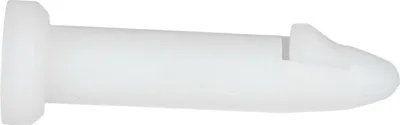 Produktbild von easyPART passend für 587313 gorenje Stoßdämpferstift Bolzen Dämpferstift Hülse Stoßdämpferhülse Befestigung Dämpfer weiß Kunststoff Waschmaschine Waschautomat