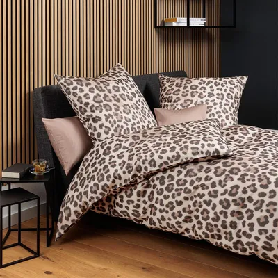 Produktbild von Bettwäsche modern art S in 135x200+80x80 cm 42168-07 mocha-taupe