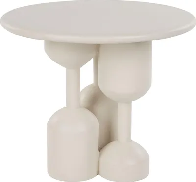 Produktbild von Housecraft Living Dec Beistelltisch Rund 55 cm Beige