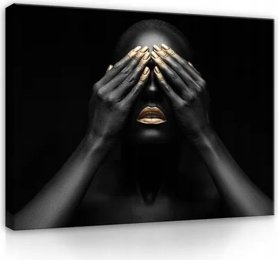 Produktbild von Leinwandbild Frau Lippen 100x70 cm XXL Erotik Modern Schlafzimmer Wohnzimmer Canvas Bilder Wandbilder Kunstdruck Wand Bild auf Leinwand Aufhängefertig