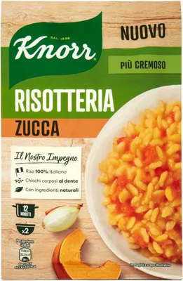 Produktbild von 6x Knorr Risotto zucca Reis Kürbis 175g 100% italienisch Fertiggerichte