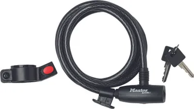 Zdjęcie produktu dla Spiralne zapięcie rowerowe Master Lock 8232EURDPRO - 1,8 m