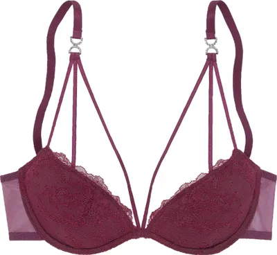Produktbild von LASCANA Push-up-BH aubergine Größe 75 Cup B