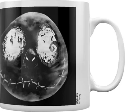 Produktbild von Nightmare Before Christmas - Kaffeebecher PM1867 (Einheitsgröße) (Schwarz/Weiß)