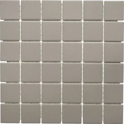 Produktbild von Keramikmosaik CU 233 grau 29,1x29,1 cm