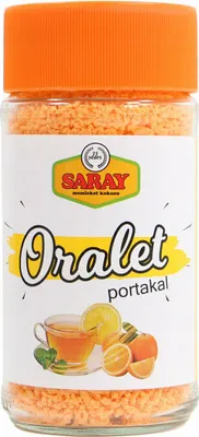 Produktbild von Saray Instantpulver-Zubereitung mit Orangengeschmack 200g