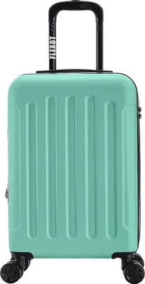 Produktbild von Flexot® Trolley - Handgepäck Koffer M, Aluminium-Teleskopstange, ABS-Hartschale, erweiterbares Volumen, Größe M, 360° Rollen, Rollkoffer, Bordcase