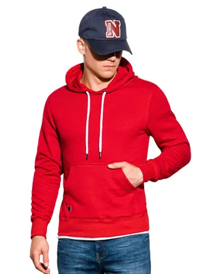 Produktbild von Herren -Sweatshirt OMBRE B979 ROT Größe: S